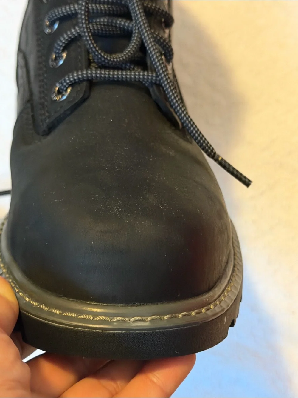 Wolverine Waterproof Leather Work Boots Black Men’s 9.5 NWT